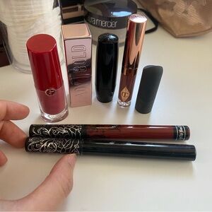 NEW lipsticks kvd giorgio armani too faced